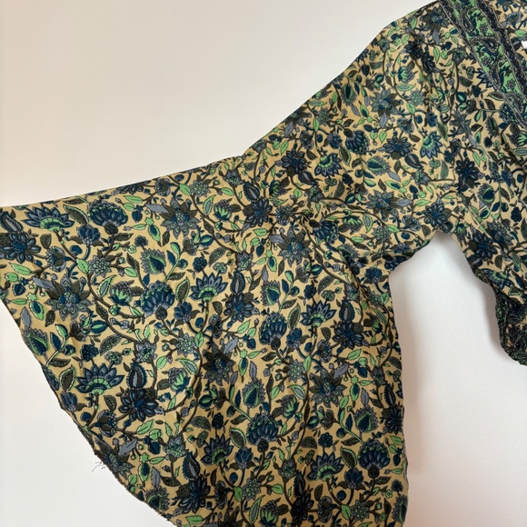 Bold and beautiful one size ladies topper art silk made in India stretchy waist - Picture 2 of 10